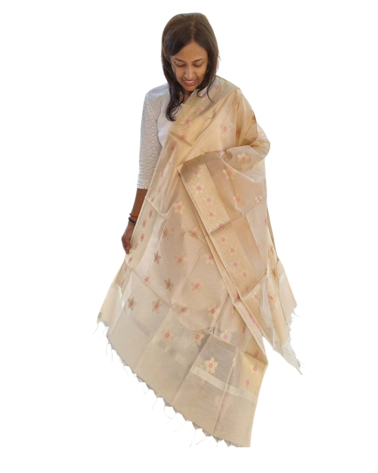 Almond Fancy Dupatta