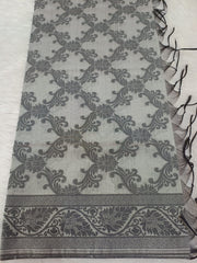 Dark Grey Fancy Dupatta