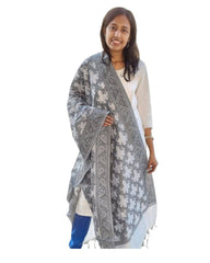 Dark Grey Fancy Dupatta