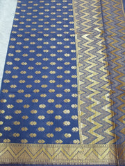 Blue Cotton Dupatta