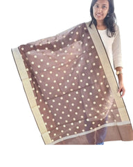 Coffee Brown Fancy Dupatta