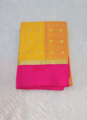 Bumblebee Fancy Check Saree