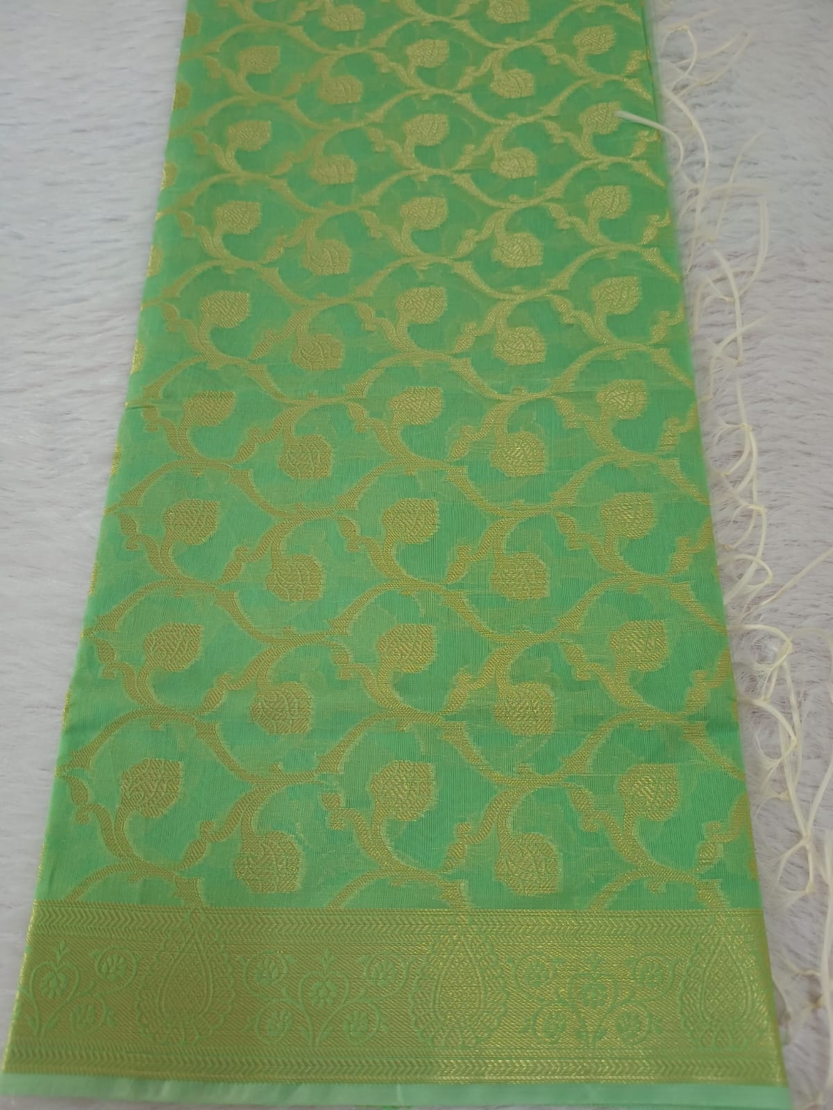 Emerald Green Fancy Dupatta