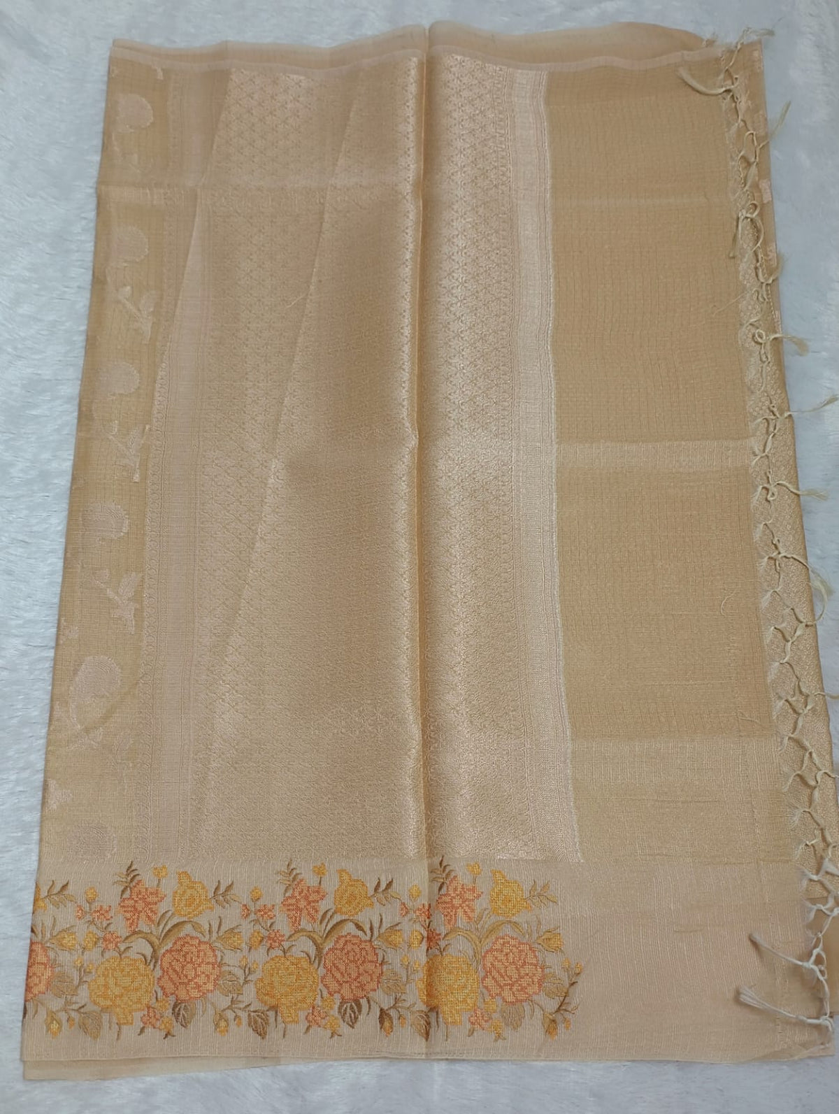 Flax Soft Tissue Saree