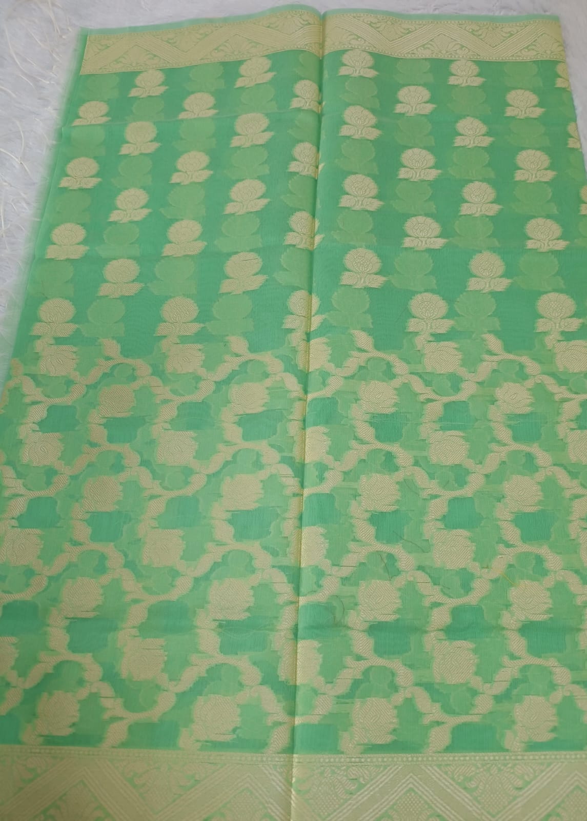 Medium Sea Green Fancy Dupatta