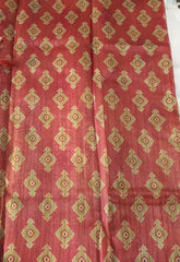 Light Mustard Fancy Material Printed Saree