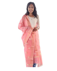 Orange Peach Fancy Dupatta