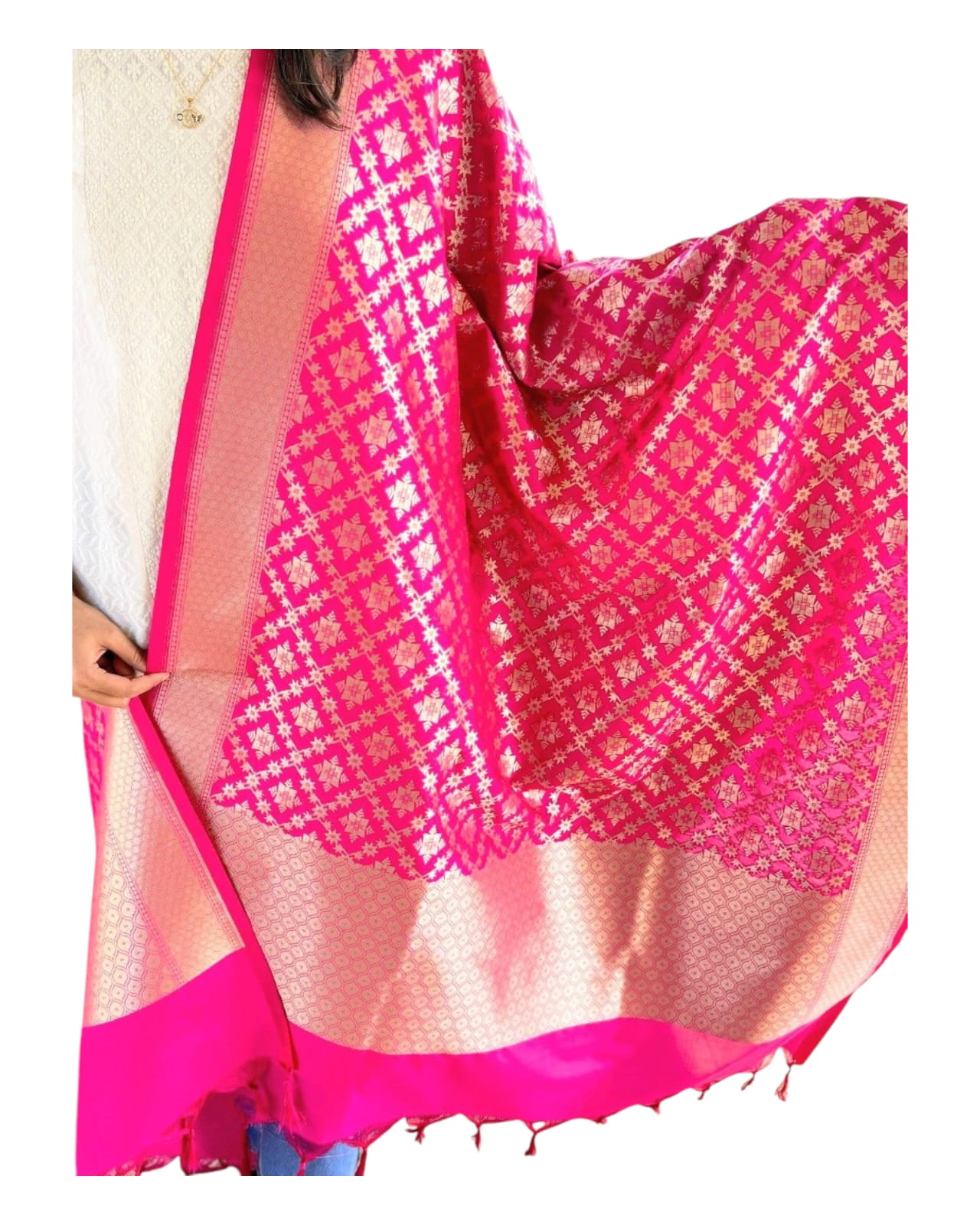 Paudi Rani Silk Dupatta