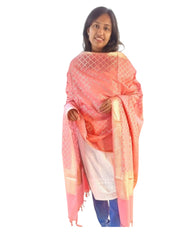 Blush Pink Cotton Dupatta