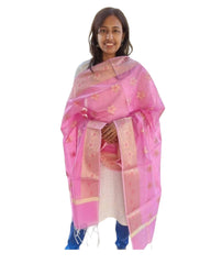 Flamingo Pink Fancy Dupatta