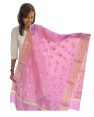 Flamingo Pink Fancy Dupatta