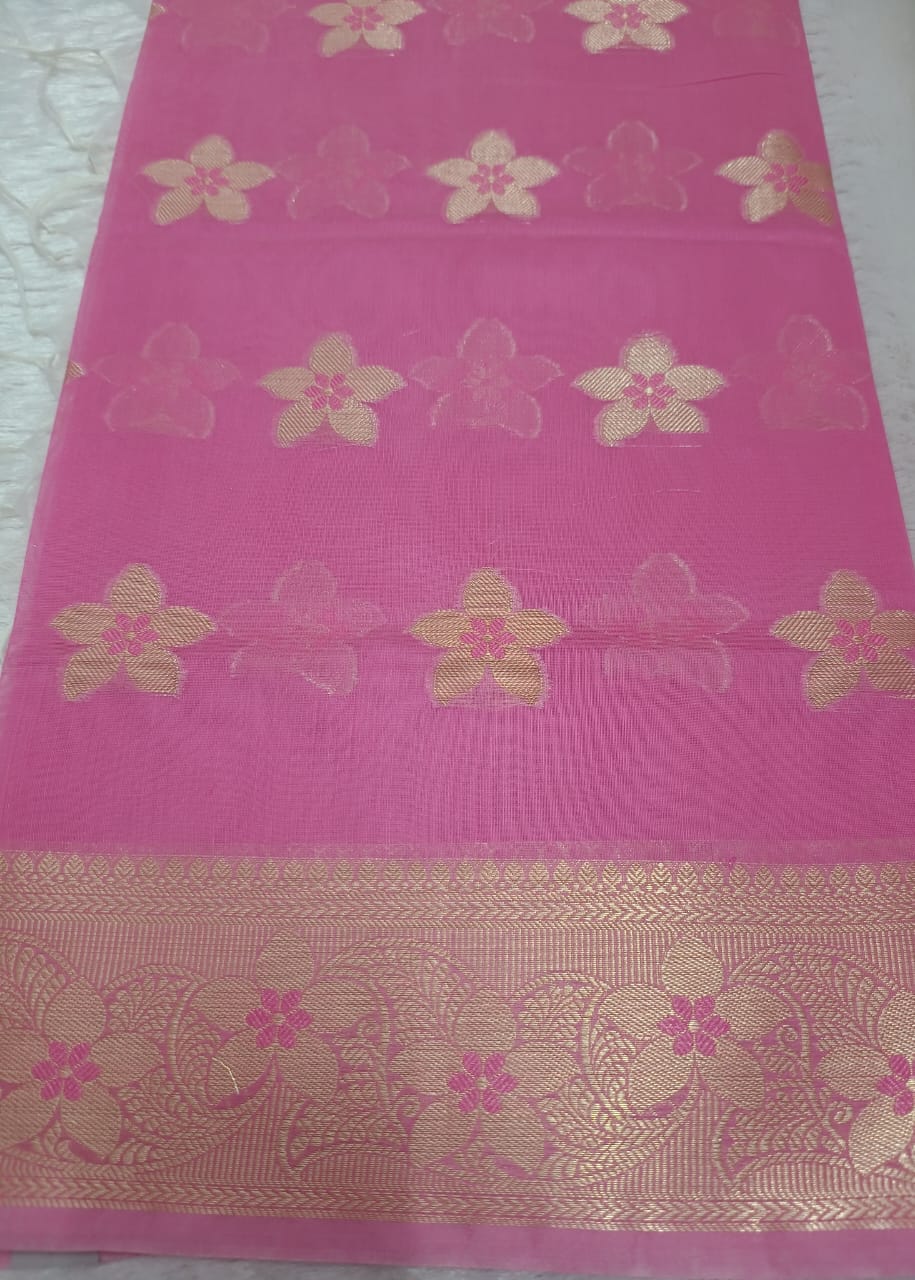 Flamingo Pink Fancy Dupatta