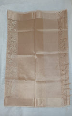 Shiny Hazelwood Soft Tissue Embroidery Saree