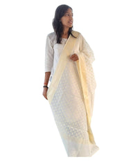 White Fancy Dupatta