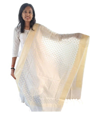 White Fancy Dupatta