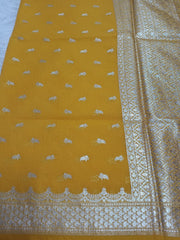 Honey Yellow Cotton Dupatta