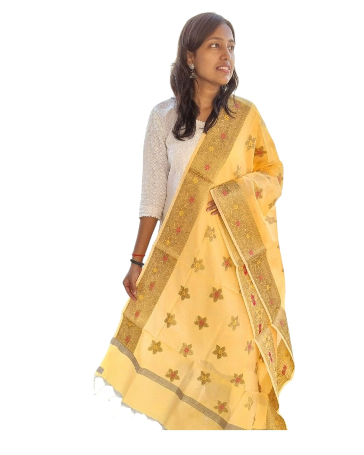 Light Honey Fancy Dupatta