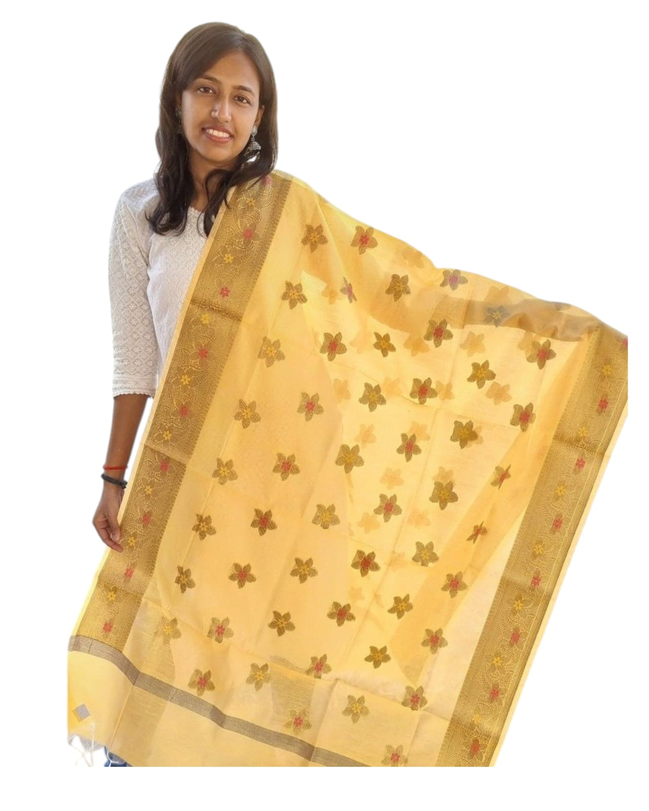 Light Honey Fancy Dupatta