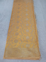 Light Canary Silk Dupatta